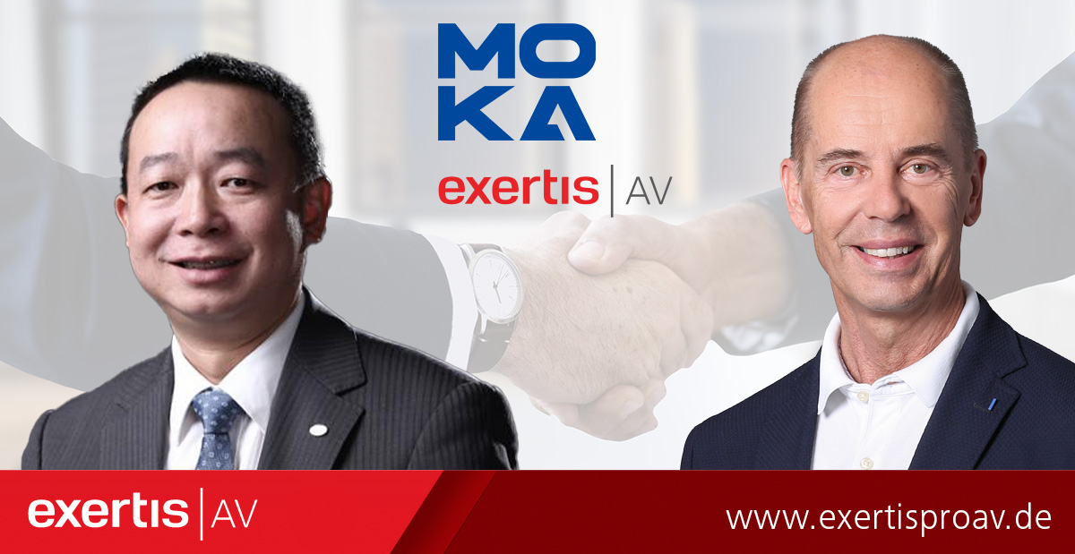 Exertis AV becomes new distributor for MOKA Technology